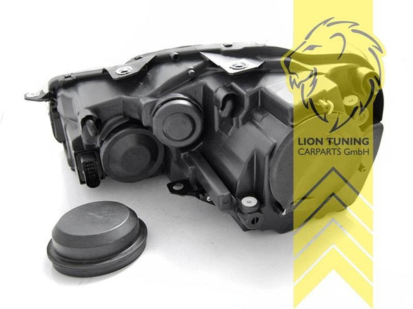 LTG Pair LED DRL Lightbar Headlights VW Golf 7 MK7 5K1 AJ5 517 08-13 Black LHD