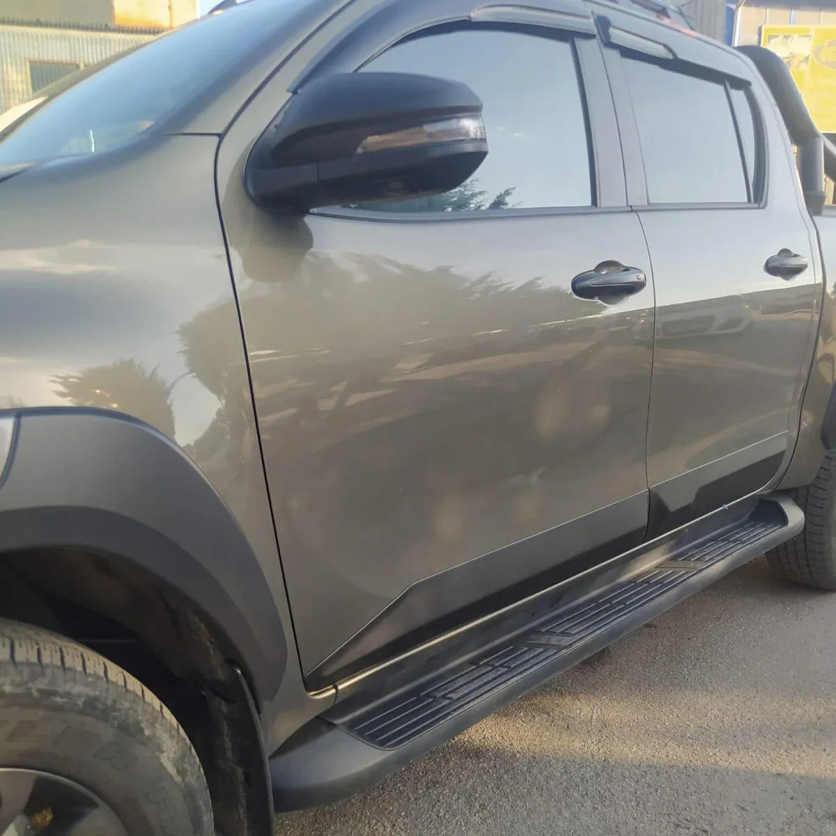 OW Body Cladding Styling Side Door Armour Panels TOYOTA Hilux 8 15+ 4 Pcs ABS