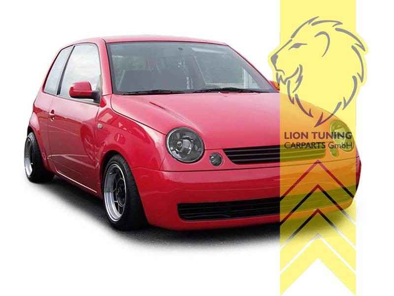 LT Pair Aftermarket Halogen Headlights VW Lupo black LHD 6X1 6E1 98-05 LHD
