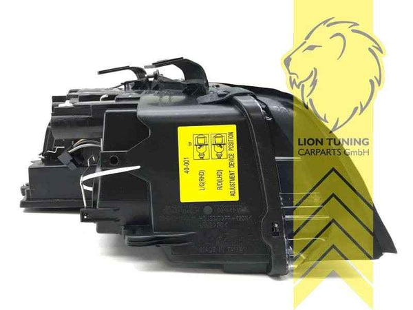 LTG DEPO Headlights Audi A4 B6 8E Sedan Avant black 00-04 RHD LHD Univ