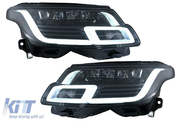 KT Pair LED DRL Dyna Headlights Land Range Rover IV Vogue 13-17 Conv 18+  LHD