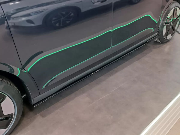Motordrome Side Skirts Extensions VW ID Buzz 2022+ Gloss Black