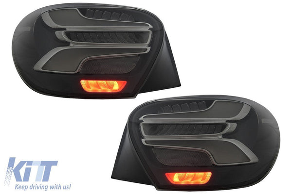 KT Pair LED Rear Lights Merc A-Class W176 13-08.15 Smoke Facelift AMG Style LHD