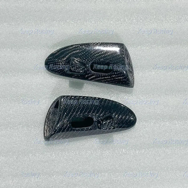 Track Interior Door Handle Pulls Porsche GT3 RS 987 Cayman Boxster Carbon Red