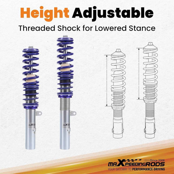 MXPR Lowering Coilovers Kit BMW 1 Series E87 2004-2012 Hatchback