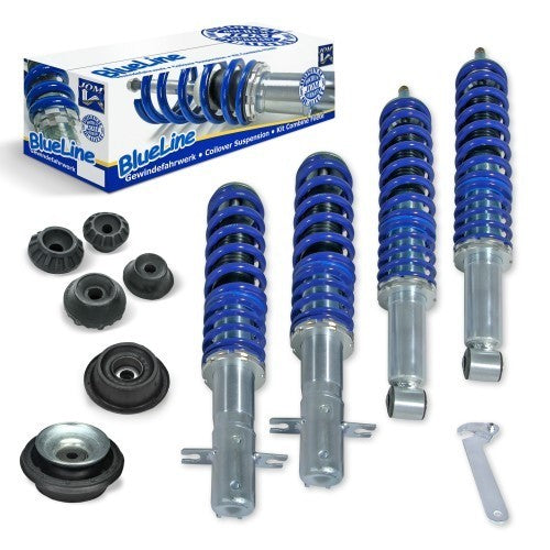 JOM Blueline Lowering Coilovers + top mount set VW Golf 2 83-91 19E 1.0   2.0