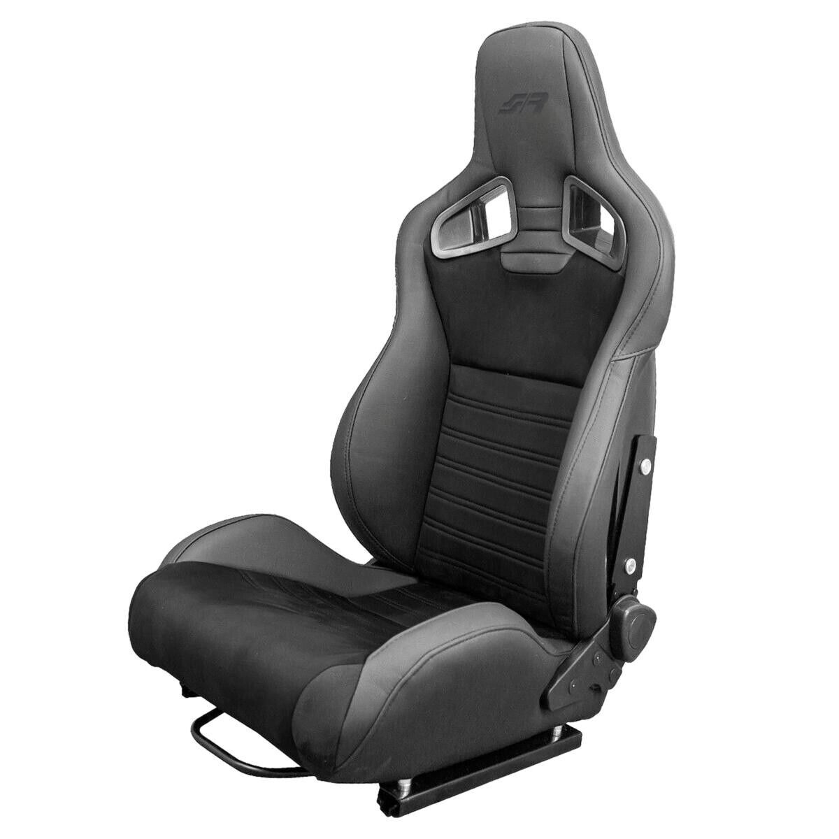 Simoni Racing JODY Reclining Alcantara Heated x1 Universal Sports Bucket Seat + slides