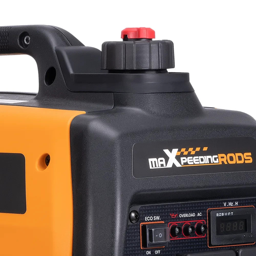 MXPR Super Quiet Portable Inverter Generator 2300W 4 Stroke Engine Camping