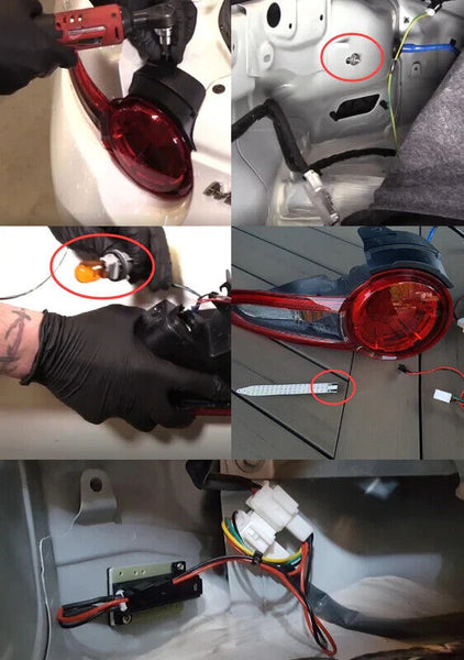 Amber Mazda MX-5 ND 16+ Sequential Switchback LED DRL DYNAMIC Indicator Kit