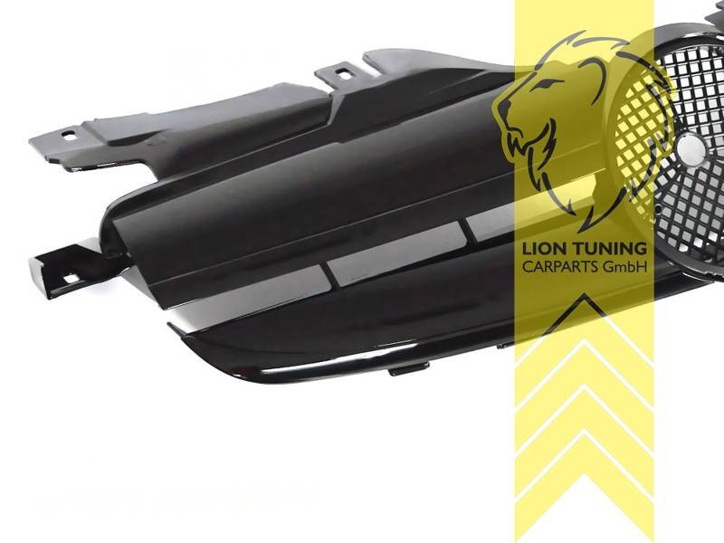 LTG radiator bumper grille Mercedes SLK R170 Facelift CL Look glossy black ABS