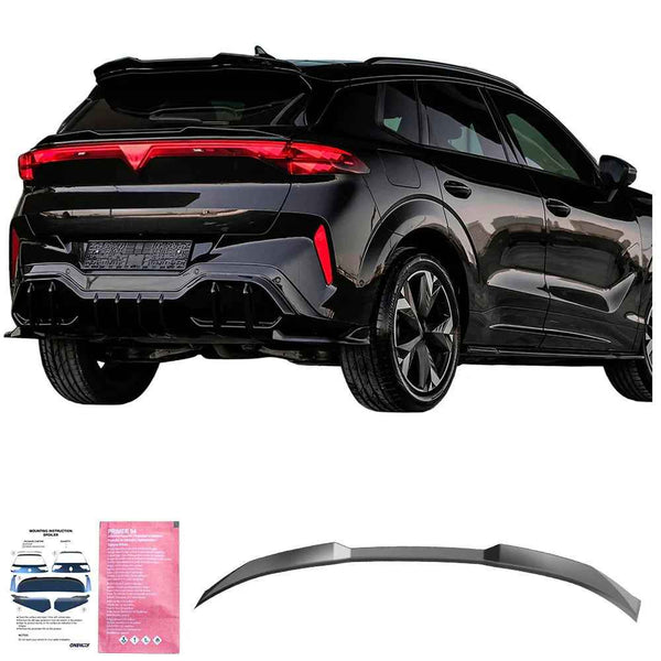 OW Rear Trunk Boot Hatch Wing Spoiler CUPRA Terramar Mk1 25+ ABS Gloss Black