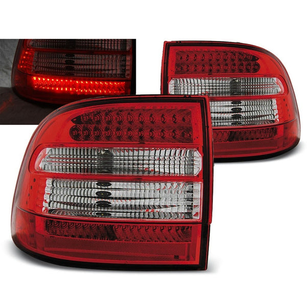 AMCP LED Lightbar Rear Lights Tail Lamps PORSCHE CAYENNE 9PA 02-06 LHD