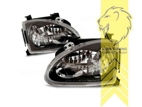 LTG Aftermarket Halogen Headlights Z33 350Z 350 Z Black LHD EXPORT ONLY
