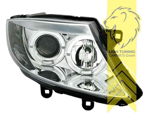 LTG Pair LED DRL Dyna Headlights BMW Z4 E85 Roadster E86 Coupe 03-08 Chrome LHD