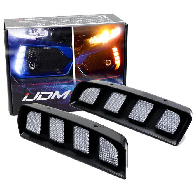 Civic Type-R FK8 Vetical Vent Sequential Switchback LED DRL Fog Light & Indi Kit