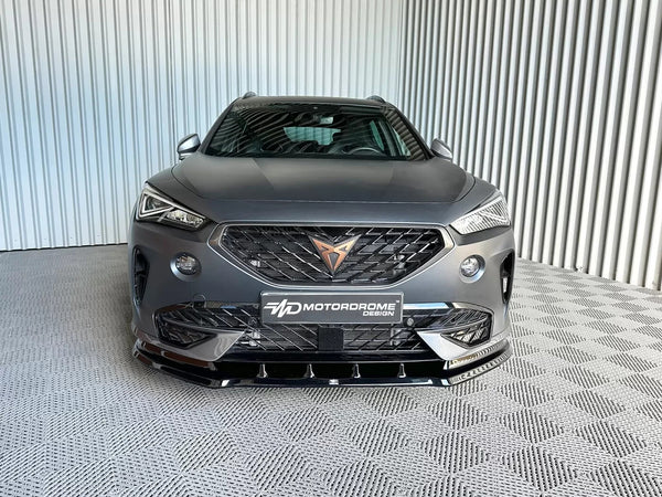 Motordrome Design Front Bumper Splitter Cupra Formentor Mk1 Gloss Black