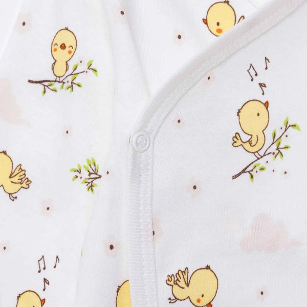 HelloBaby Newborn Body-Footless Bottom - Ecru