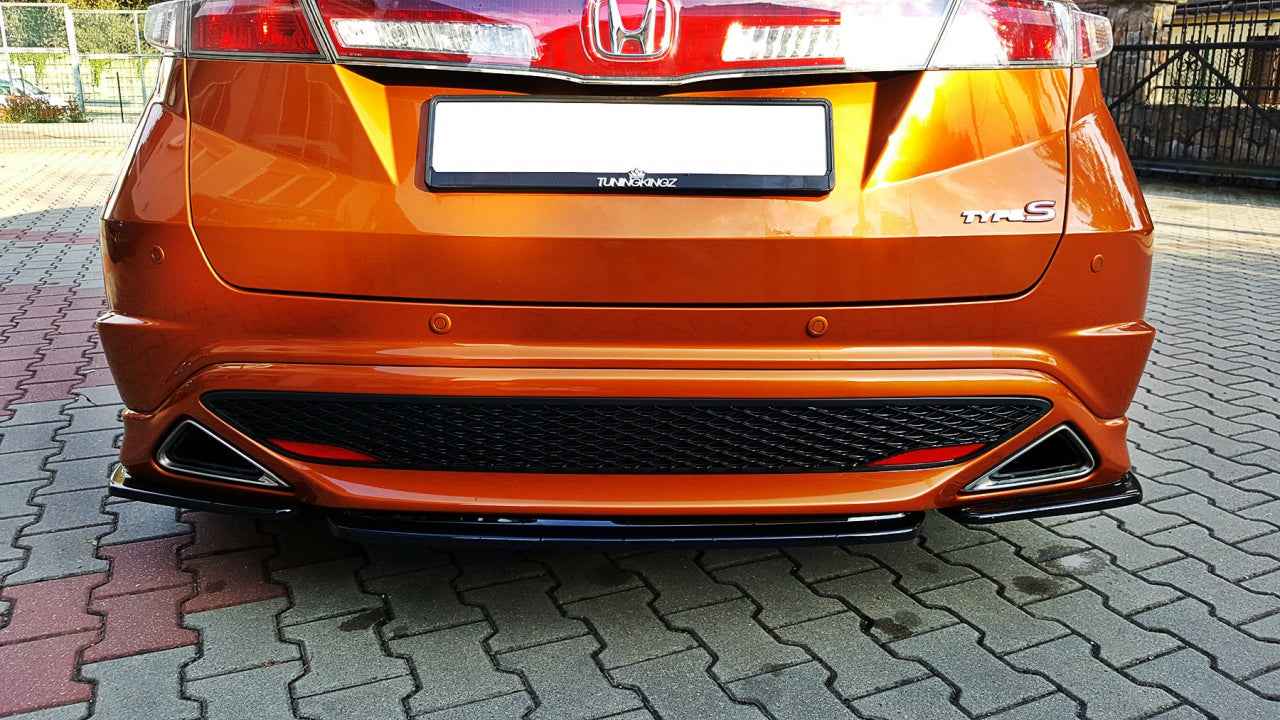 Maxton Design - REAR SIDE SPLITTERS HONDA CIVIC VIII TYPE S/R