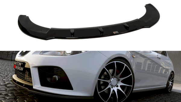 Maxton Design - FRONT SPLITTER SEAT LEON MK2 CUPRA FR PREFACE