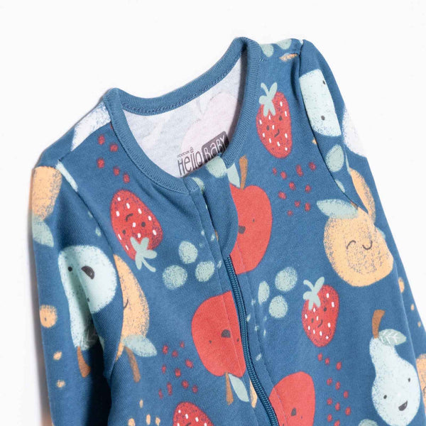 HelloBaby Newborn Jumpsuit - Dark Blue