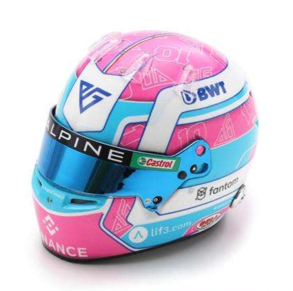 Pierre Gasly F1 Miami GP 2023 Helmet 1:5 Scale Spark Resin Replica