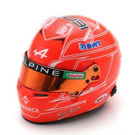 Esteban Ocon F1 2023 Season Update Helmet 1:5 Scale Spark Resin Replica