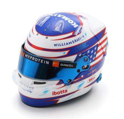 Logan Sargeant F1 2024 Helmet 1:5 Scale Spark Resin Replica