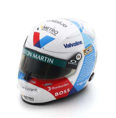 Lance Stroll F1 British GP 2024 Helmet 1:5 Scale Spark Resin Replica
