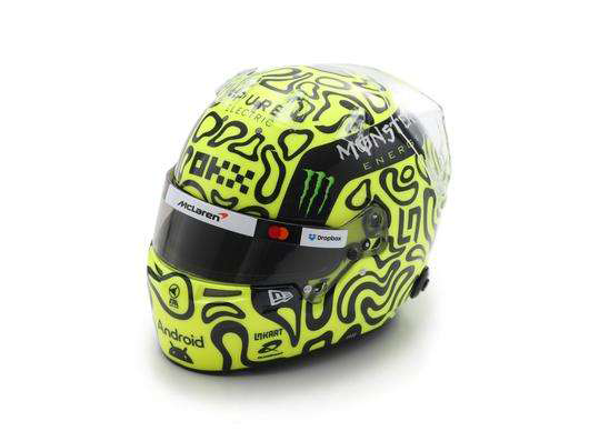 Lando Norris F1 2025 Helmet 1:5 Scale Spark Replica