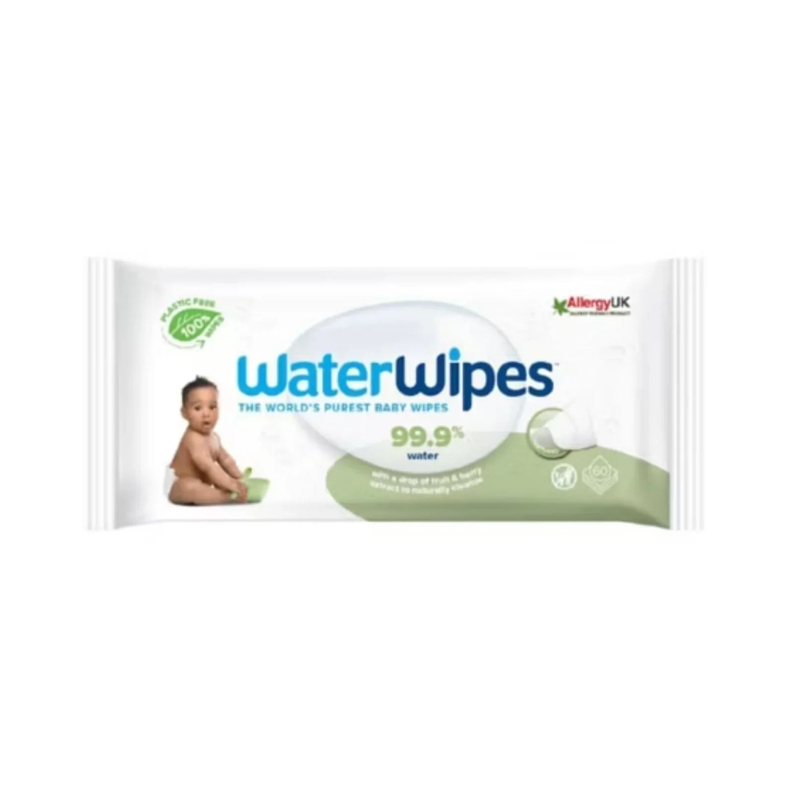 WaterWipes Textured Baby Wipes 60 pcs