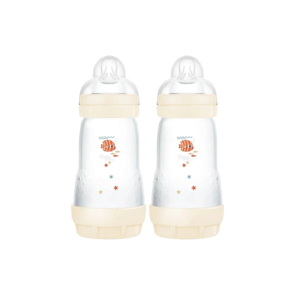 MAM Easy Start Anti Colic Bottle 260ml Pack of 2 - Nature