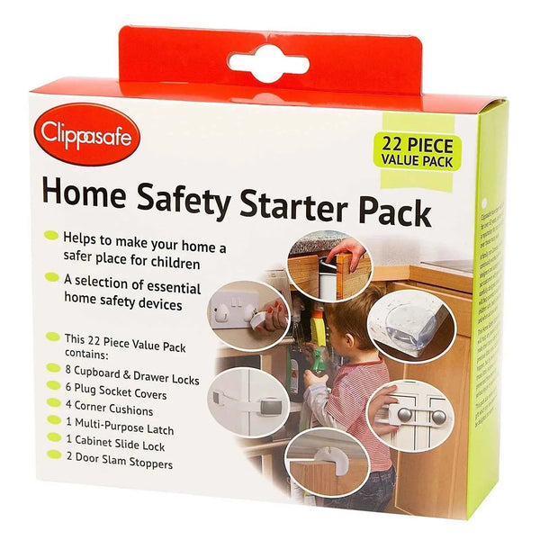 Clippasafe Home Safety Starter Pack 22 pcs