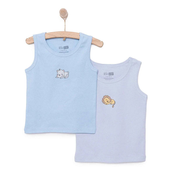 HelloBaby 2 Pcs Athlete - Light Blue
