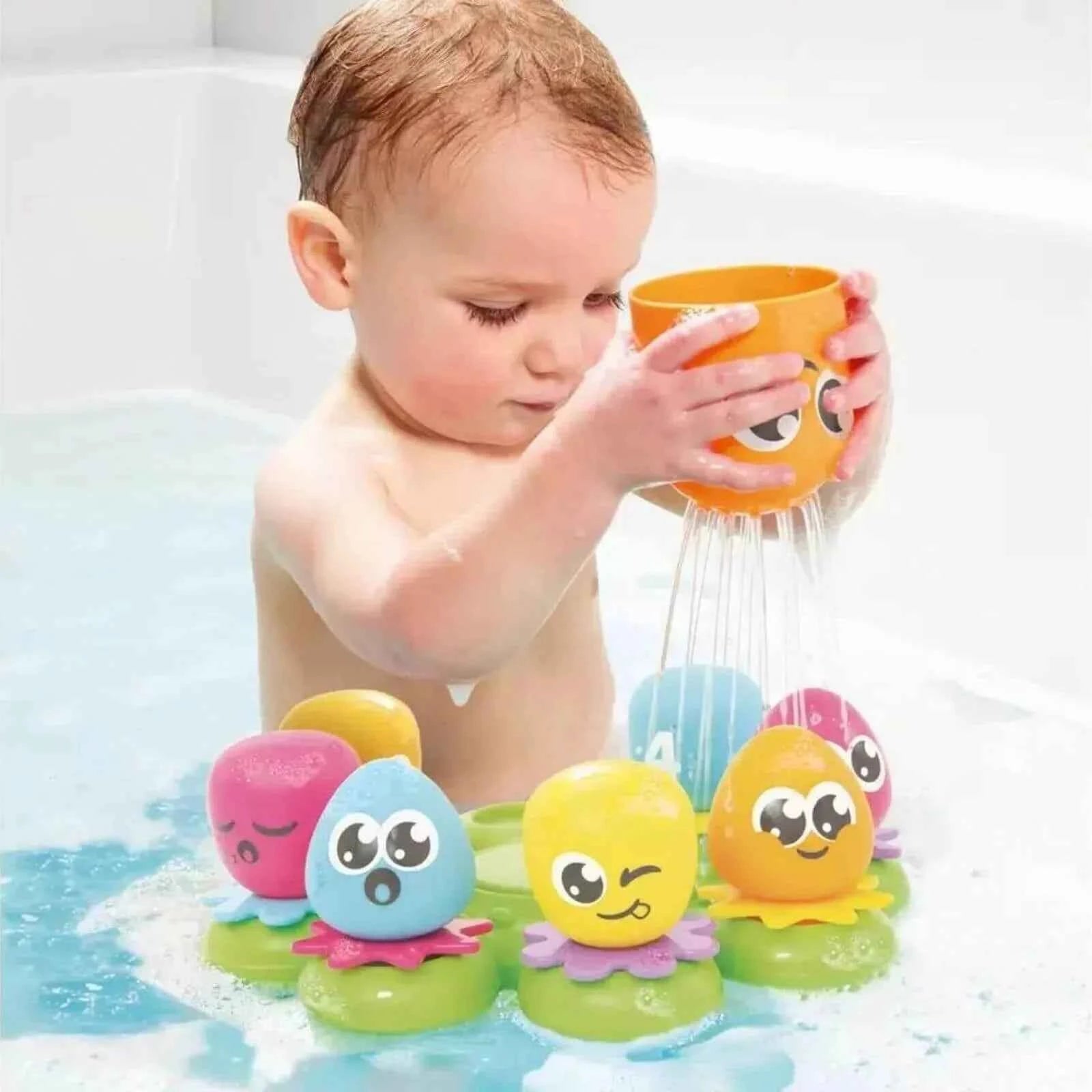 TOMY Toomies Octopals Number Sorting Baby Bath Toy