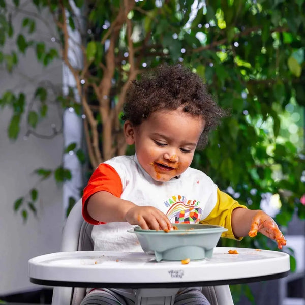 Vital Baby Nourish Power Suction Bowl- Natural Grape