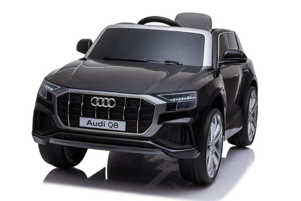 Licensed 12v Audi Q8 Electric Ride on SUV with Parental Remote Control - Black