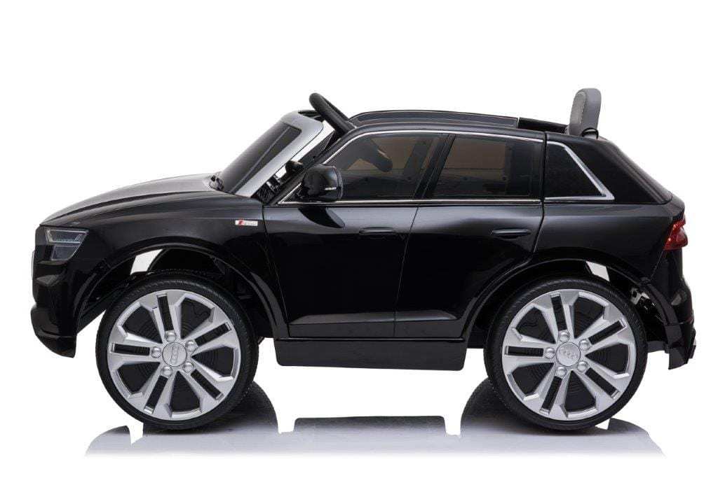 Licensed 12v Audi Q8 Electric Ride on SUV with Parental Remote Control - Black