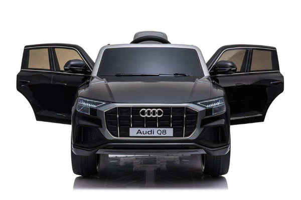 Licensed 12v Audi Q8 Electric Ride on SUV with Parental Remote Control - Black