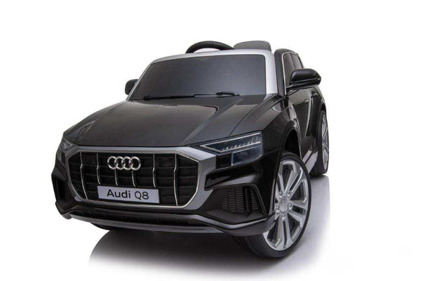 Licensed 12v Audi Q8 Electric Ride on SUV with Parental Remote Control - Black