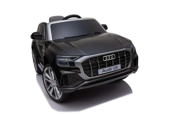 Licensed 12v Audi Q8 Electric Ride on SUV with Parental Remote Control - Black