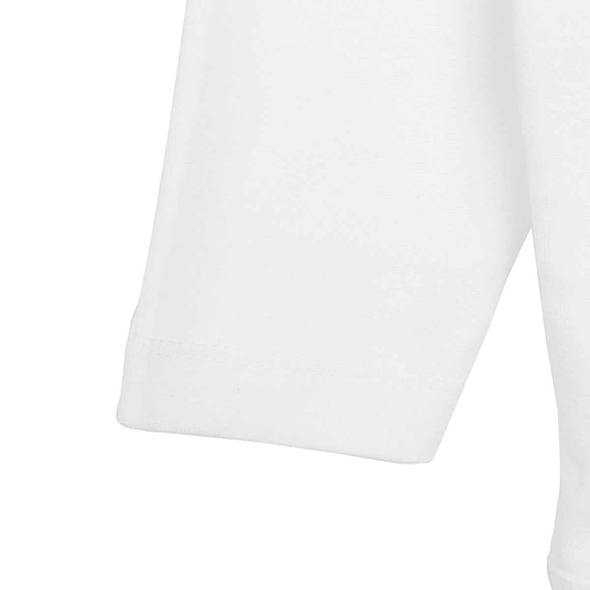 HelloBaby Long Sleeve Baby Bodysuit - White