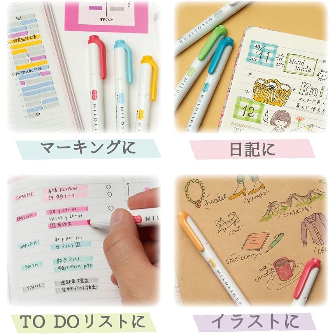 Zebra Highlighter Mildliner 35 Color Set Gift Box WKT7-35C , Multicolor