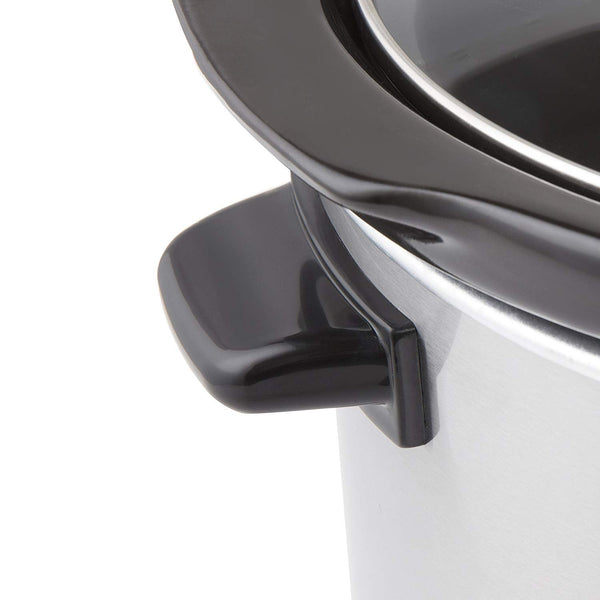 Swan Slow Cooker, 320 W, 6.5 liters, Silver