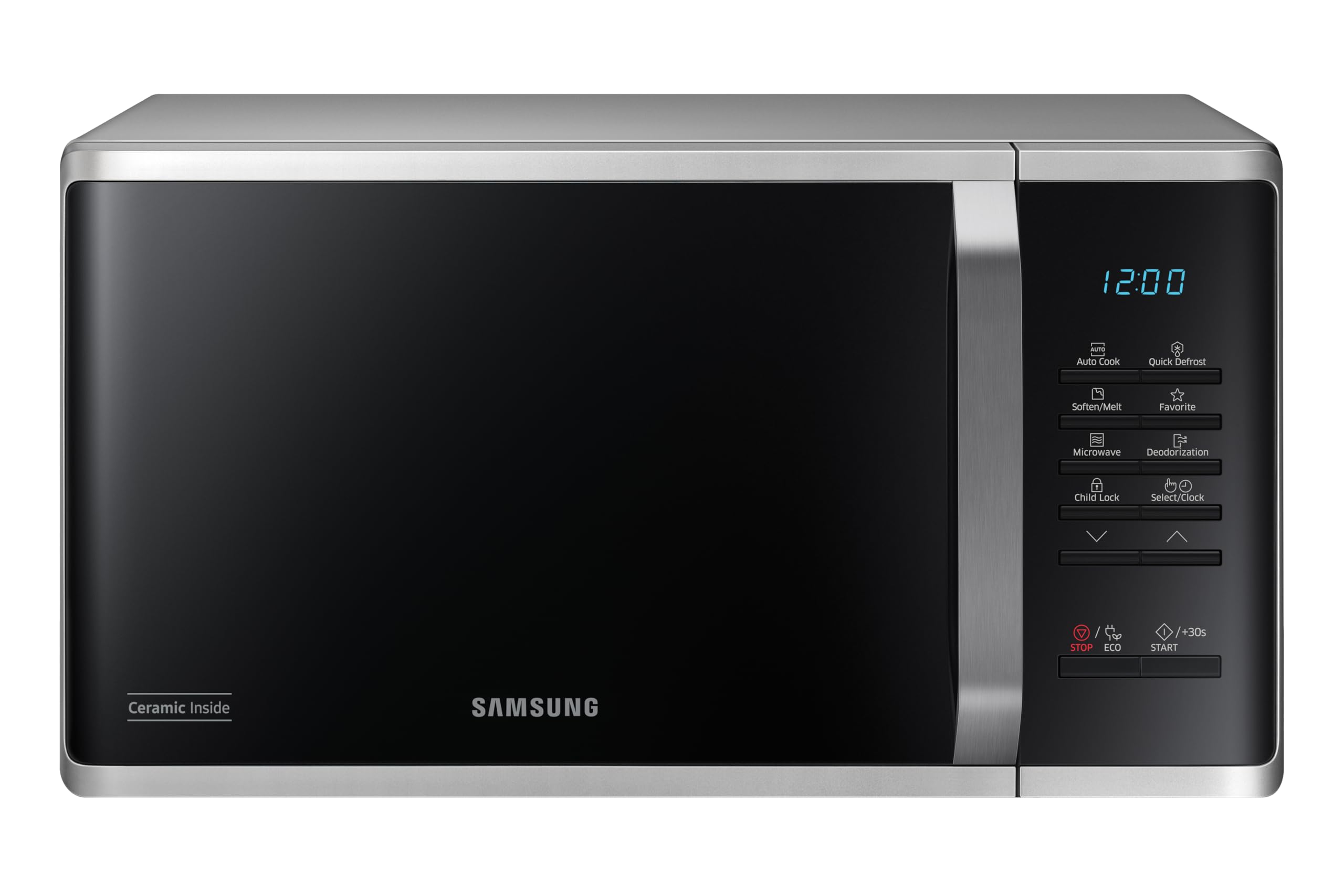 Samsung MS23K3513AK Solo Microwave, 23 Litre, Black
