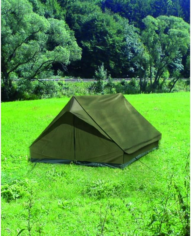 Mil-Tec Mini Pack Standard' Tent, Unisex-Adult, Olive, One Size, Olive, One Size
