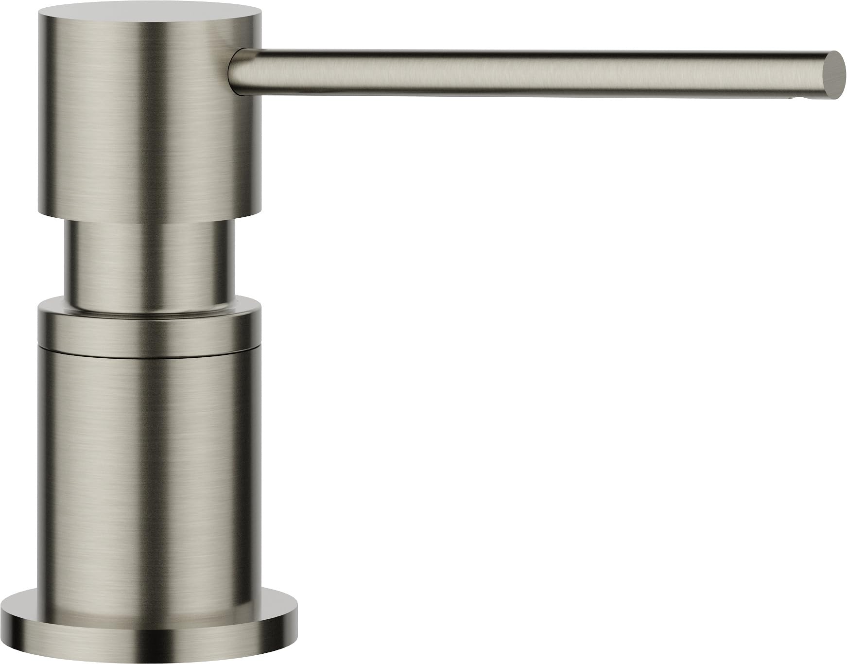 BLANCO LATO Detergent Dispenser, Brass, Satin Platinum