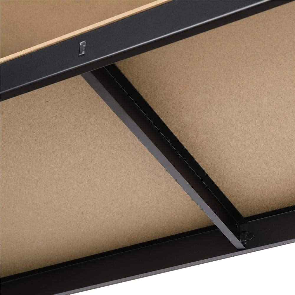 Yaheetech Garage Shelving Units - 5 Tier Heavy Duty Rack for Storage Metal Utility Shelves,180cm x 90cm x 40cm,175KG Per Shelf,Blue