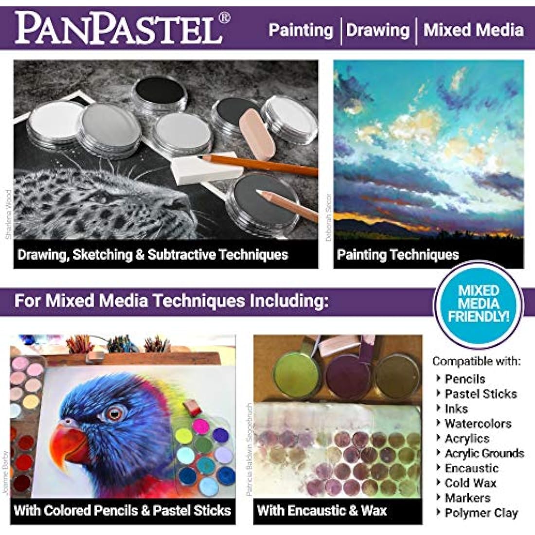 PanPastel 5 Colour Starter Set - Painting Set