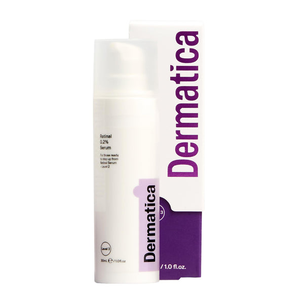 Dermatica Retinal 0.2% Serum: Level 3 ? Anti-Ageing Face Serum with Retinaldehyde, Biomimetic Growth Factor & Ceramides to Visibly Improve Fine Lines,