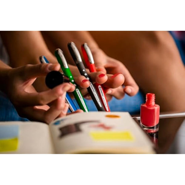 STABILO worker+ colorful - Rollerball - Pack of 10 - Blue